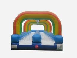 33' Slip-n-slide Double Lane Inflatable Water Slide Rental